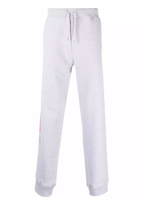 Helmut Lang 3D logo track pants - Grey