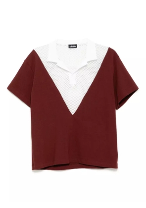 Olly Shinder V Hybrid polo shirt - Red