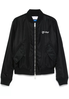 Off-White Script NYL bomber jacket - Black