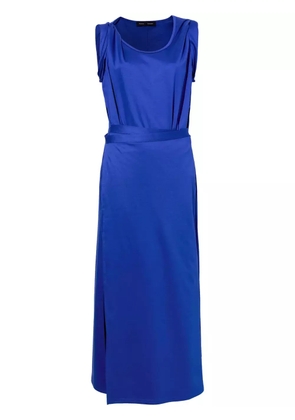 Proenza Schouler scoop neck organic cotton dress - Blue