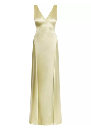 Philosophy Di Lorenzo Serafini satin maxi dress - Yellow