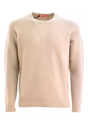 Drumohr ribbed crew-neck sweater - Neutrals