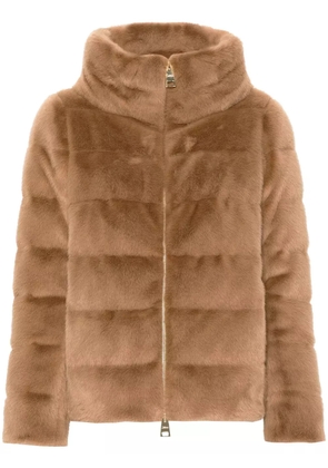 Herno faux-fur jacket - Brown