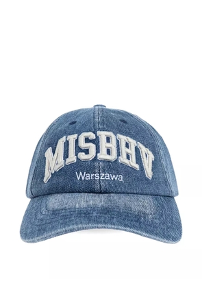 MISBHV logo-embroidered cap - Blue