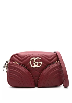 Gucci small GG Marmont shoulder bag - Red