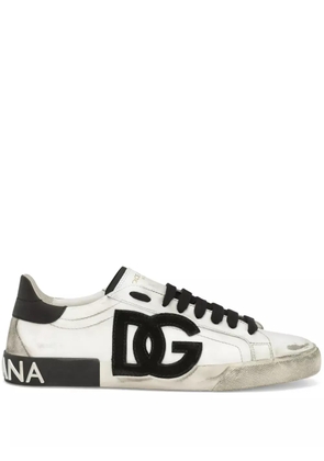Dolce & Gabbana Portofino low-top sneakers - White