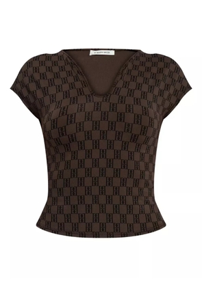 By Malene Birger Venazia patterned top - Brown