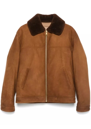 Prada suede jacket - Brown