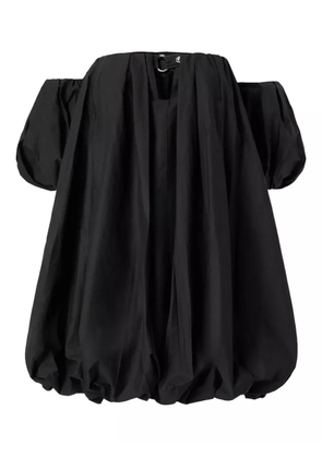 PINKO balloon-hem mini dress - Black