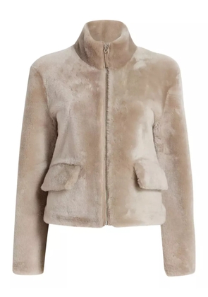 Proenza Schouler White Label Scarlett shearling jacket - Neutrals