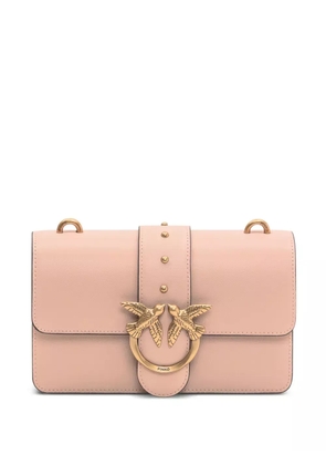 PINKO Love One leather crossbody bag