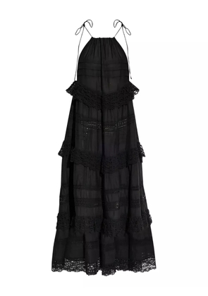 MUNTHE tiered dress - Black
