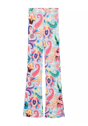 ETRO paisley-print trousers - Blue