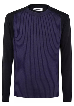 Jil Sander panelled jumper - Blue