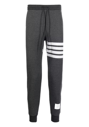 Thom Browne signature 4-bar stripe track pants - Grey