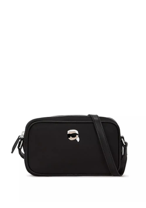 Karl Lagerfeld Ikon Pin crossbody bag - Black