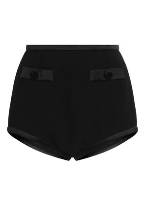 Dolce & Gabbana high-waisted mini shorts - Black