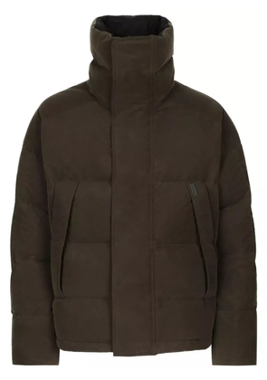 Dolce & Gabbana padded canvas jacket - Brown