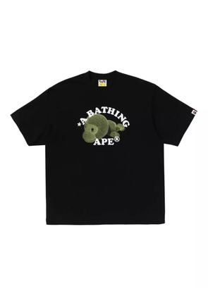 A BATHING APE® logo-print T-shirt - Black