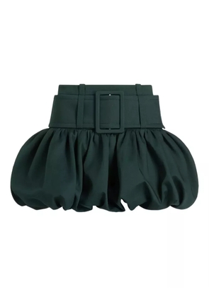 Patou belted bubble mini skirt - Grey