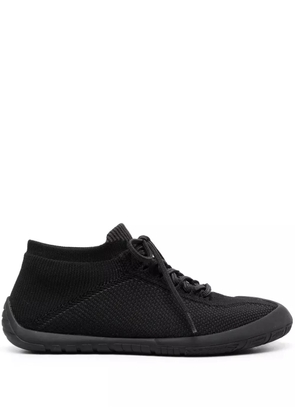 Camper Path knitted lace-up sneakers - Black