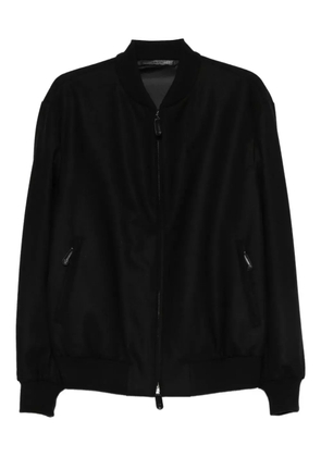 Giorgio Armani zip-fastening bomber jacket - Black
