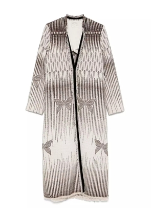 Forte Forte V-neck coat - Neutrals