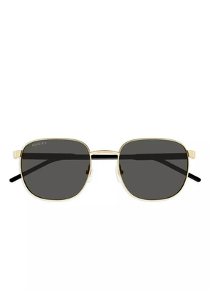 Gucci Eyewear square-frame sunglasses - Gold