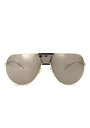 Mykita x Rimowa geometric sunglasses - Gold