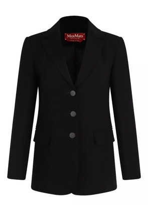 Max Mara three-button tailored jacket - Black