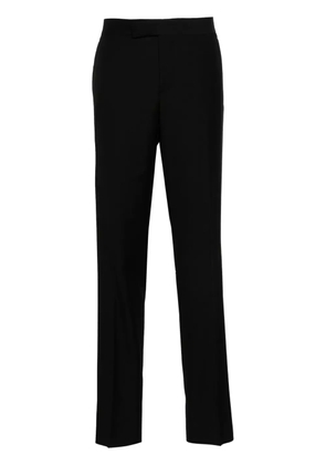 Lardini tapered wool trousers - Black