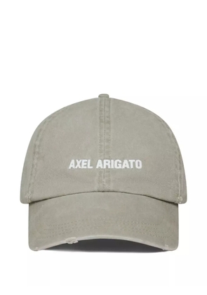 Axel Arigato logo-embroidered distressed cap - Neutrals