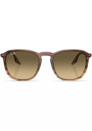 Ray-Ban Erika round-frame sunglasses - Brown