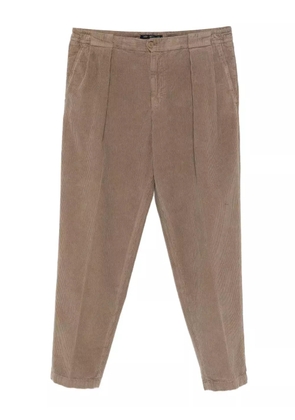 Briglia 1949 corduroy cropped trousers - Brown