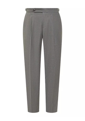 BOSS virgin wool trousers - Grey