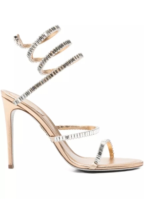 René Caovilla 105mm Cleo sandals - Silver