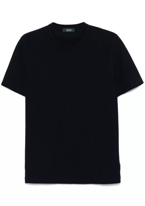 Zanone cotton T-shirt - Blue