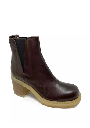 AGL 80mm Franky ankle boots - Brown