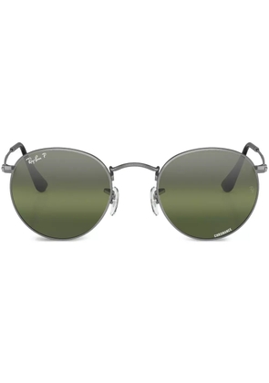Ray-Ban Round Metal Chromance round-frame sunglasses - Grey