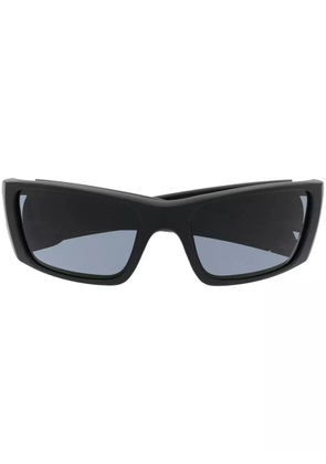 Oakley logo-plaque sunglasses - Black