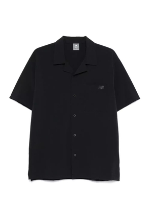 New Balance logo-motif shirt - Black