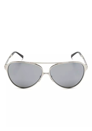 Saint Laurent Eyewear pilot-frame sunglasses - Silver