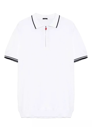 Kiton Ciro polo shirt - White