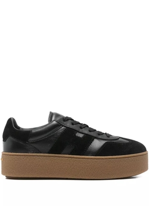 Hogan suede panelled sneakers - Black
