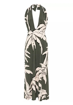 Johanna Ortiz Oceanic Mantra midi dress - Green
