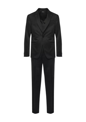 Zegna single-breasted suit - Black