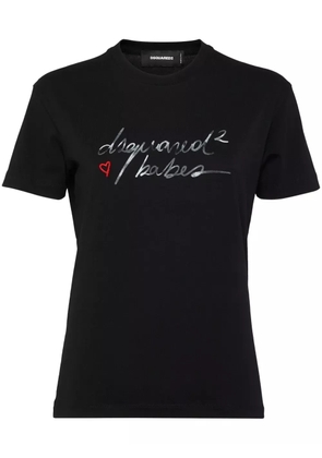 DSQUARED2 logo-print T-shirt - Black
