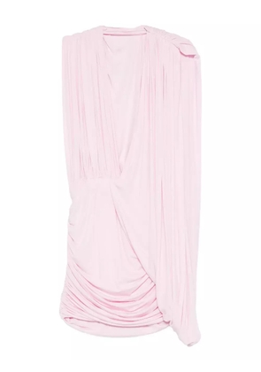 Magda Butrym ruched-detail mini dress - Pink
