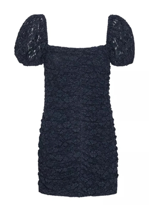 ROTATE BIRGER CHRISTENSEN puff-sleeve mini dress - Blue