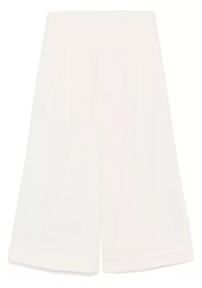 Comme Des Garçons wool trousers - White